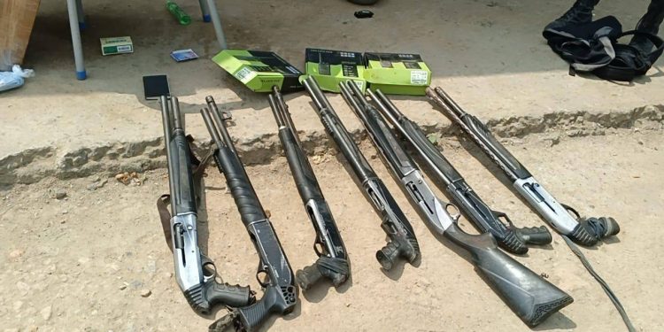 Galamsey,NAIMOS,Weapons,Ahanta West,Western region
