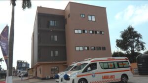 John Dramani Mahama,Inaugurates,85-Bed Ward Complex,Police Hospital,IGP,Christian Tetteh Yohuno