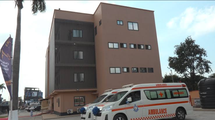 John Dramani Mahama,Inaugurates,85-Bed Ward Complex,Police Hospital,IGP,Christian Tetteh Yohuno
