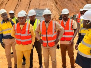 Western Regional Minister,Joseph Nelson,Prestea Sankofa Gold Mine,Managing Director,Alhaji Ishaq Dauda,Resumption,Operations